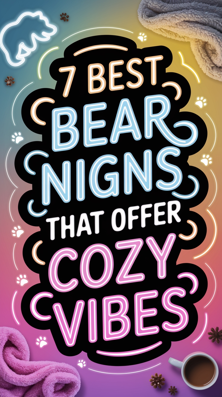 cozy bear neon signs cozy bear neon signs