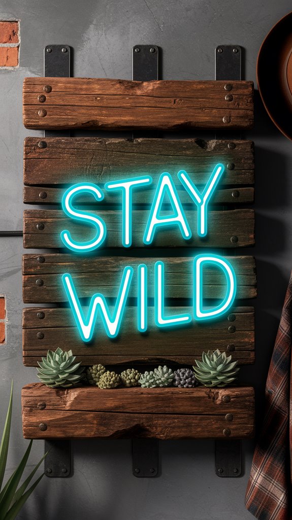 cozy rustic neon sign cozy rustic neon sign