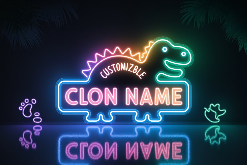 custom dinosaur name signs custom dinosaur name signs