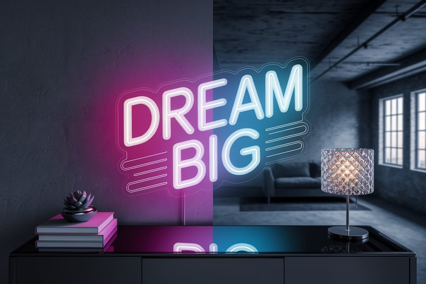 customizable neon dream sign customizable neon dream sign