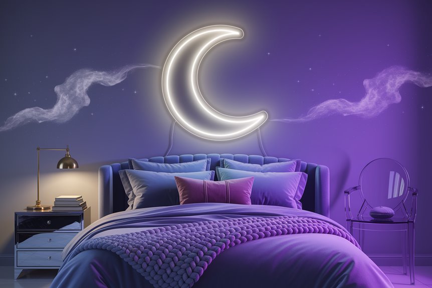dreamy crescent moon glow dreamy crescent moon glow