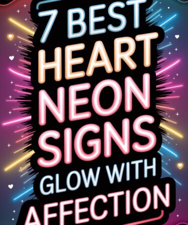 heart shaped neon sign collection