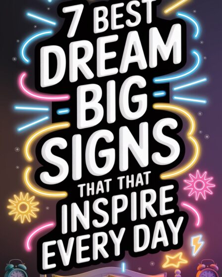 inspiring neon dream signs