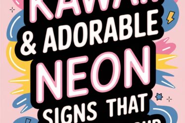 kawaii neon mood boosters