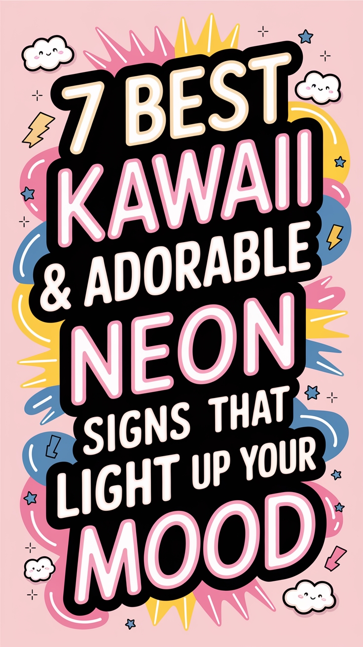 kawaii neon mood boosters kawaii neon mood boosters