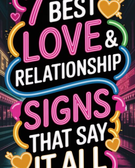 love themed neon signs