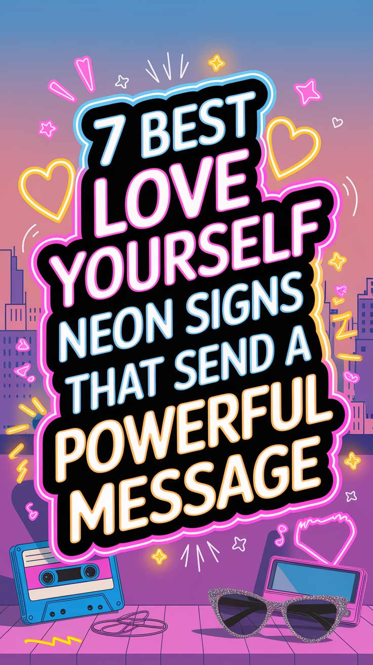 love yourself neon signs love yourself neon signs