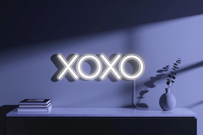 minimalist elegant love sign minimalist elegant love sign