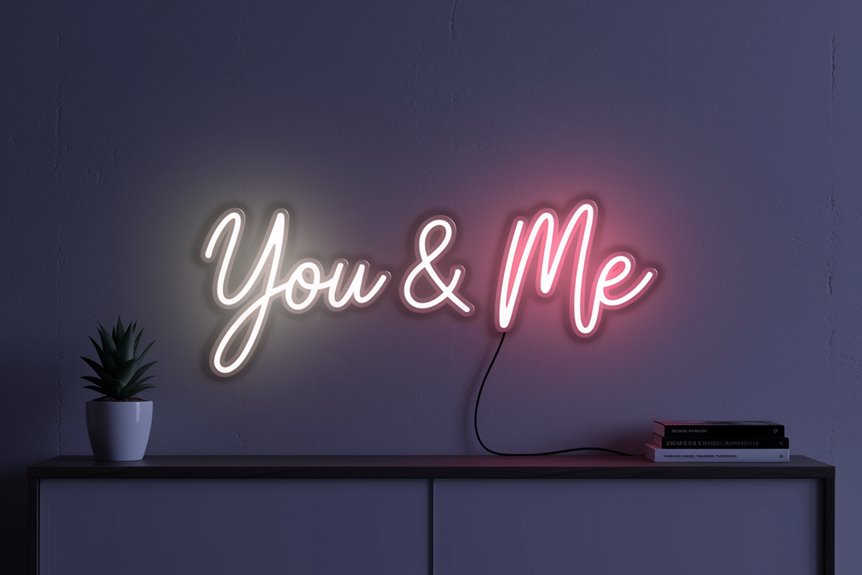 minimalist led neon light minimalist led neon light