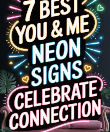 neon signs celebrating connection