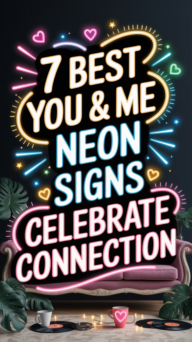 neon signs celebrating connection neon signs celebrating connection