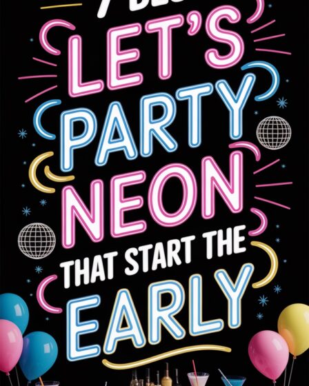 neon signs for celebrations