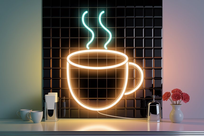 nostalgic retro coffee decor