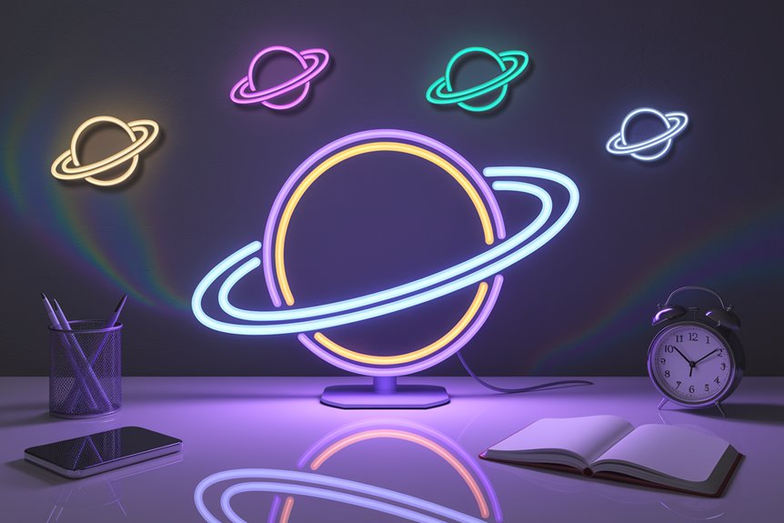 pastel planetary desk lamp pastel planetary desk lamp