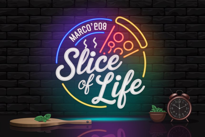 personalized pizza neon sign personalized pizza neon sign