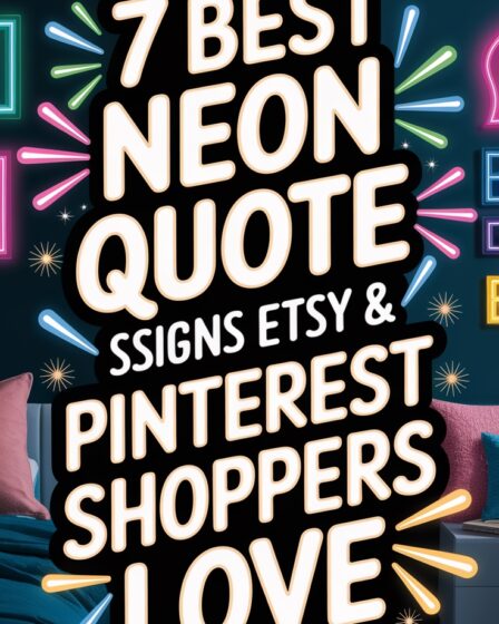 popular neon quote signs