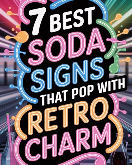 retro soda neon signs