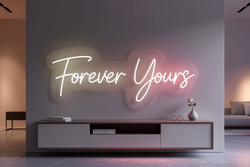romantic minimalist neon light romantic minimalist neon light