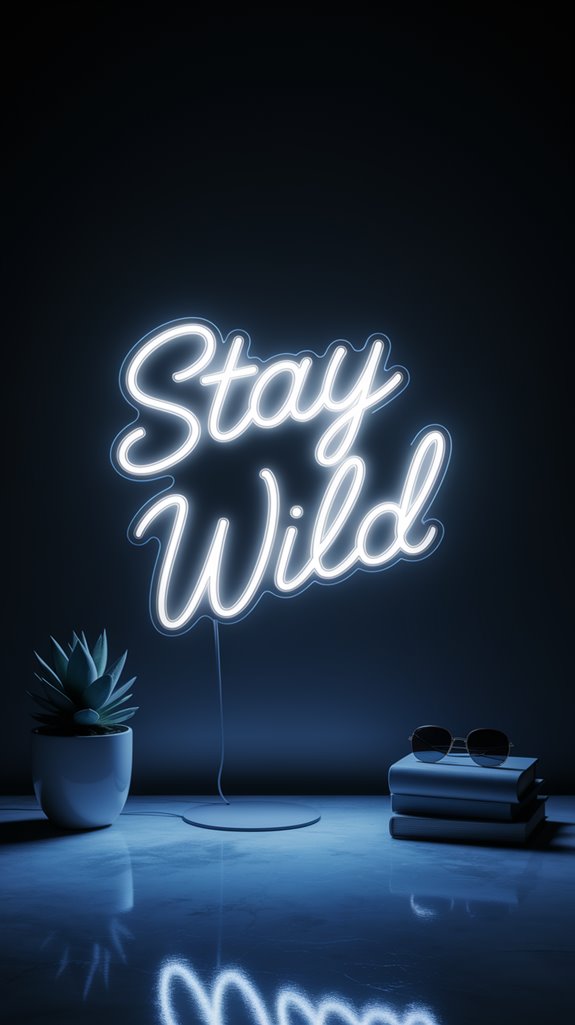sleek minimalist neon sign sleek minimalist neon sign