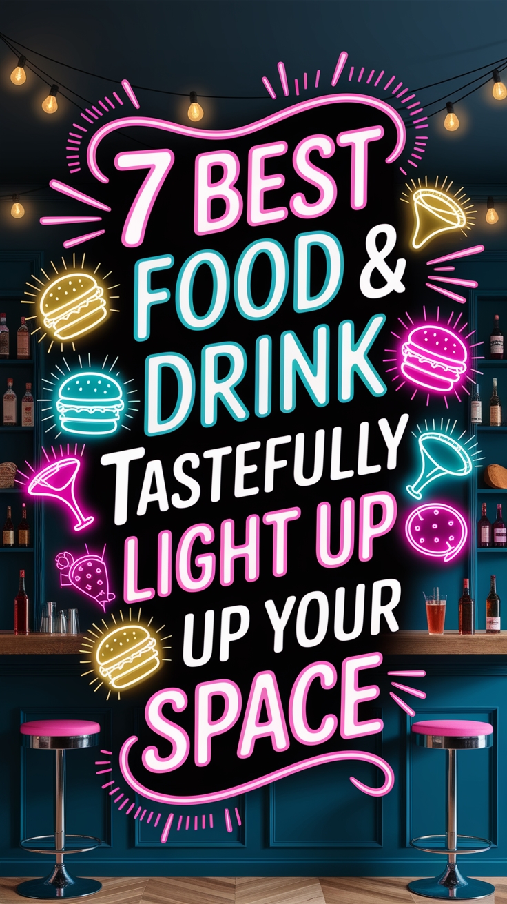 tasteful neon food signs tasteful neon food signs
