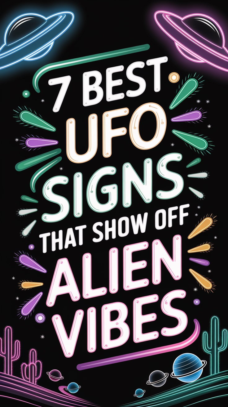 ufo themed neon sign collection ufo themed neon sign collection