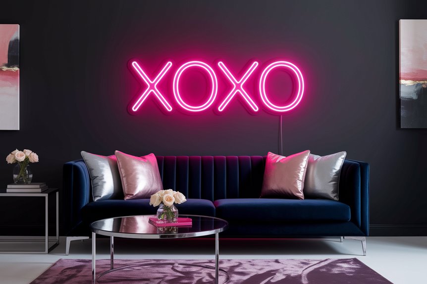 vibrant pink neon decor vibrant pink neon decor
