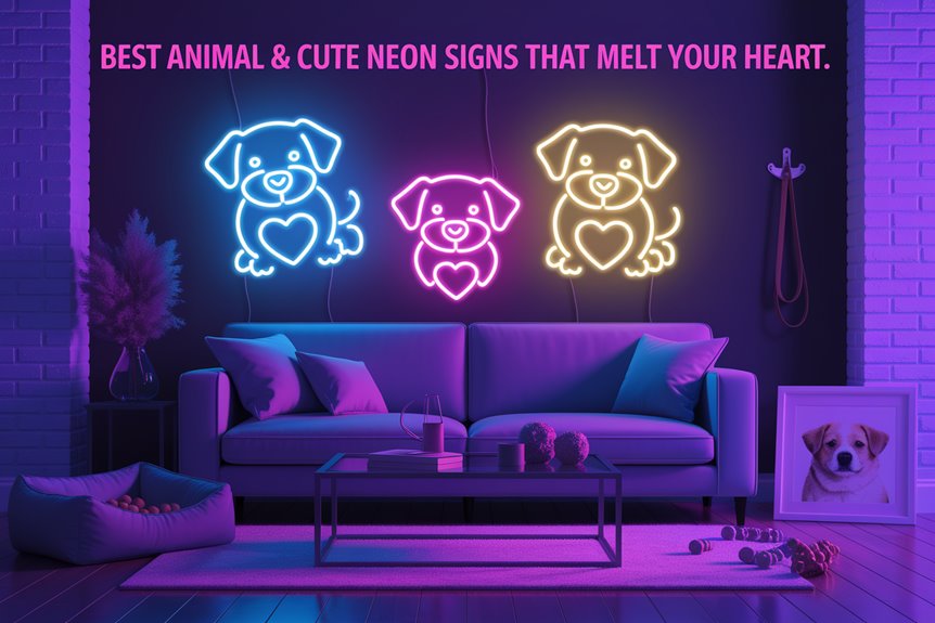 vibrant puppy neon lights vibrant puppy neon lights