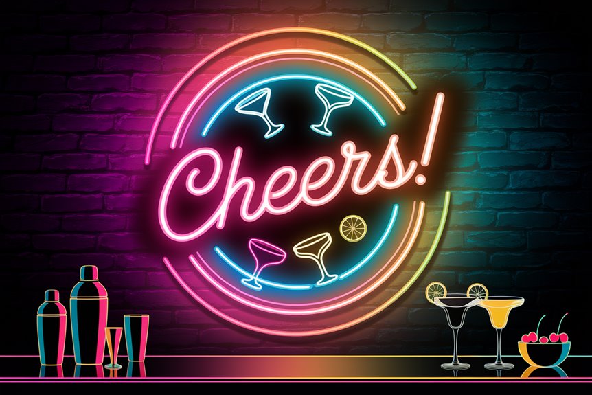 vintage bar nostalgia glow vintage bar nostalgia glow