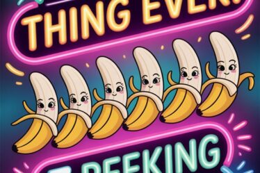 adorable banana neon signs