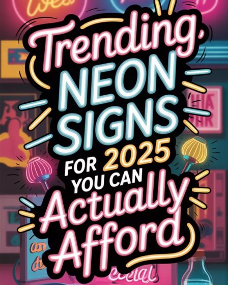affordable 2025 neon signs