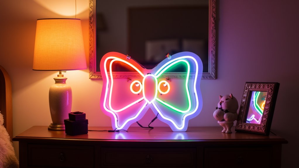 animated colorful bow decor mif47 animated colorful bow decor