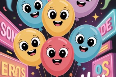 balloon eyes neon signs