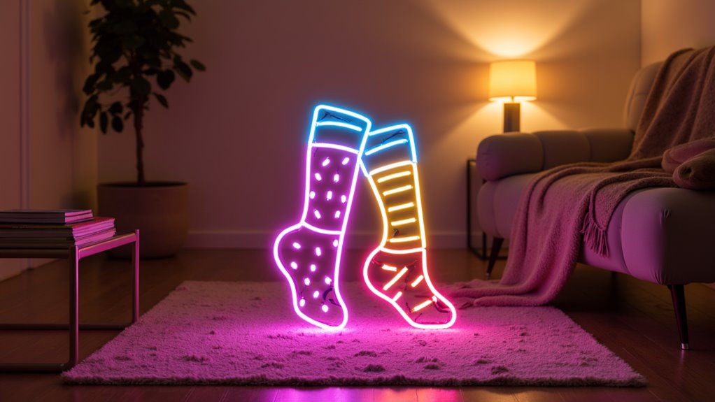bright playful sock neon hhqed bright playful sock neon