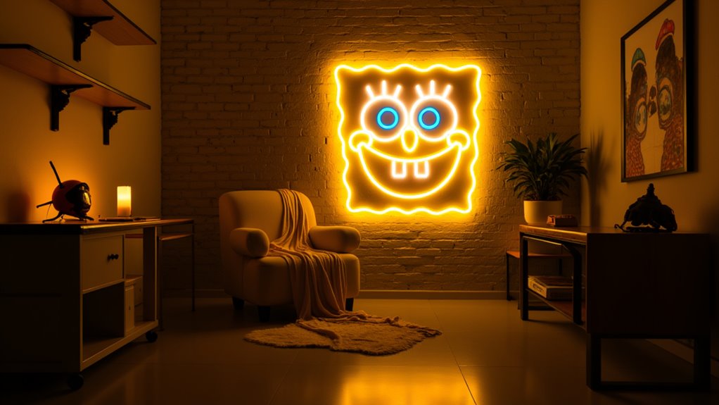 bright spongebob neon smile w4vc0 bright spongebob neon smile
