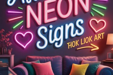 budget artistic neon signs