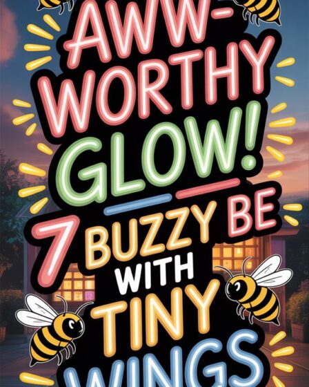 buzzy bee neon sign