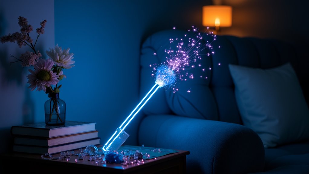 calming blue sparkling light ftfct calming blue sparkling light