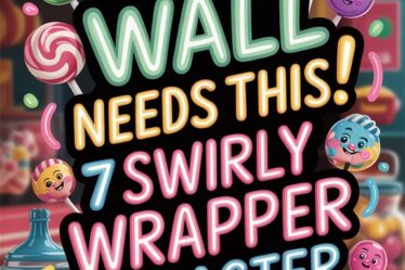 candy wrapper neon signs