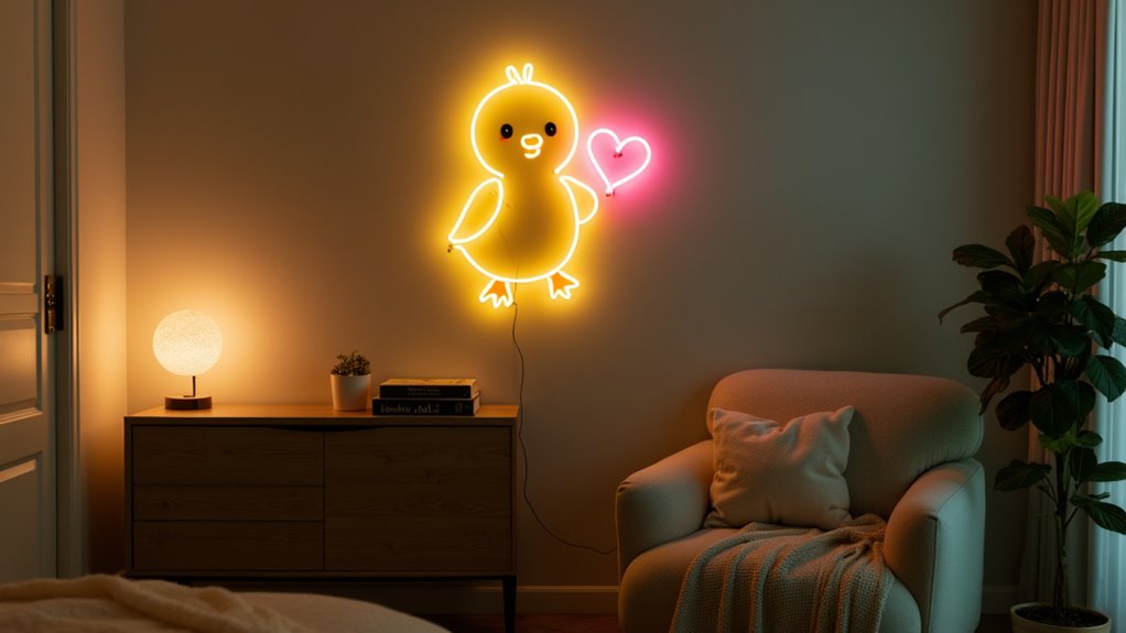chick neon heart decor 4qhks chick neon heart decor