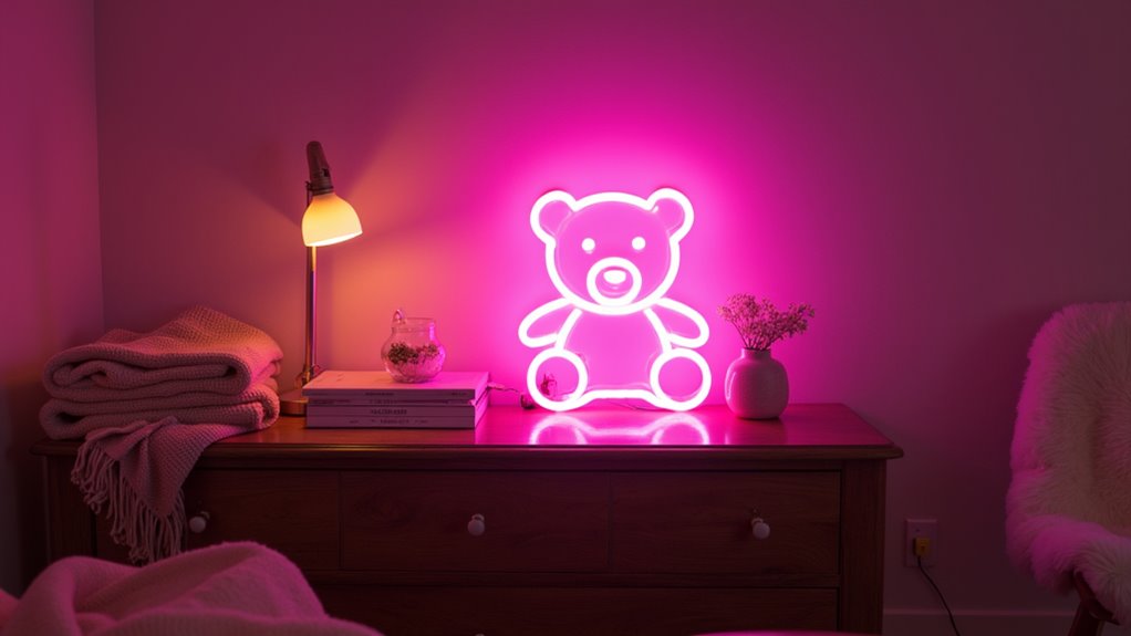 cozy pink teddy glow 0k6sb cozy pink teddy glow