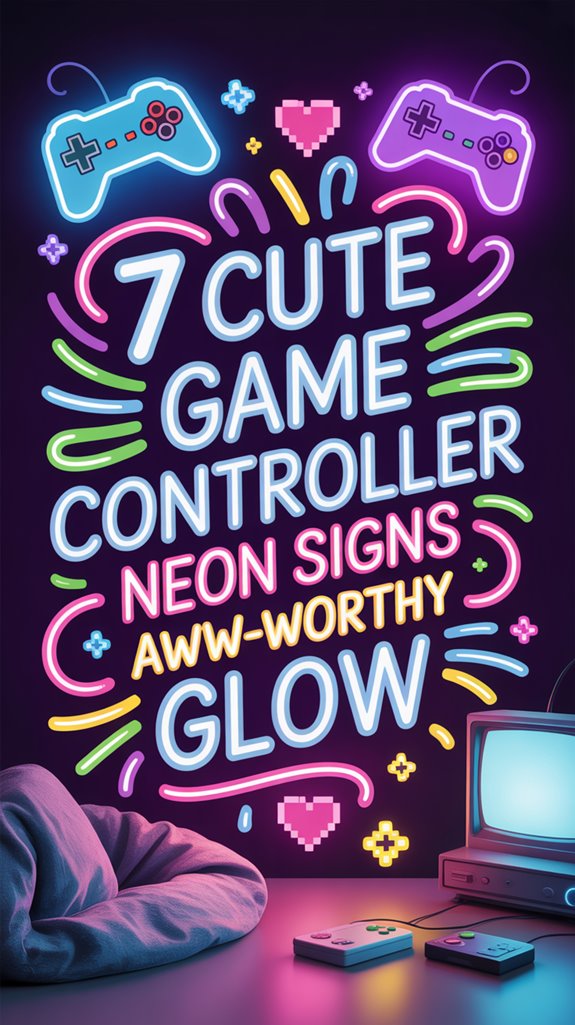 cute neon controller signs bimv7 cute neon controller signs