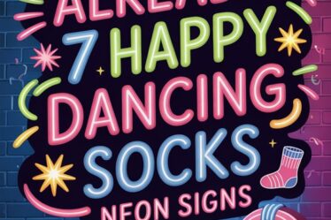 dancing neon socks obsession