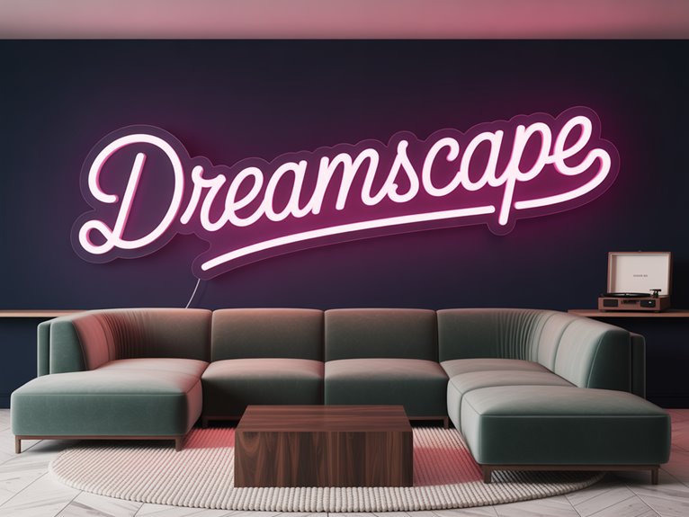 flexible neon sign styles