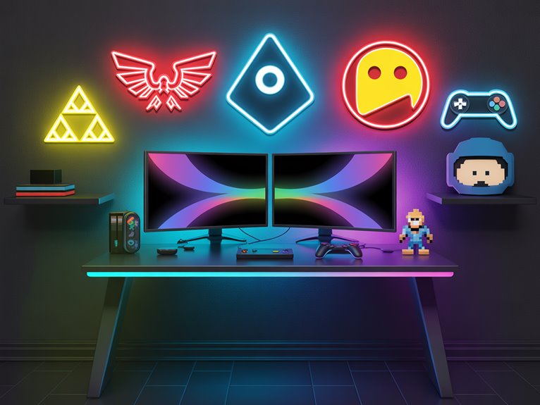 gaming logos illuminate passions