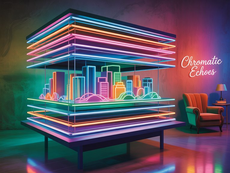 layered neon creates depth l6qtj layered neon creates depth