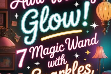 magical neon sparkle sign