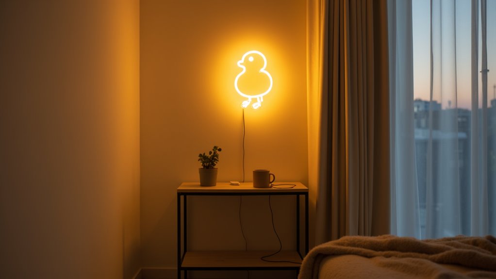minimal neon chick silhouette wim6b minimal neon chick silhouette