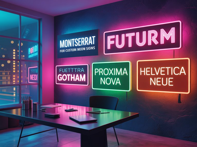 modern neon sans serif tv8ia modern neon sans serif