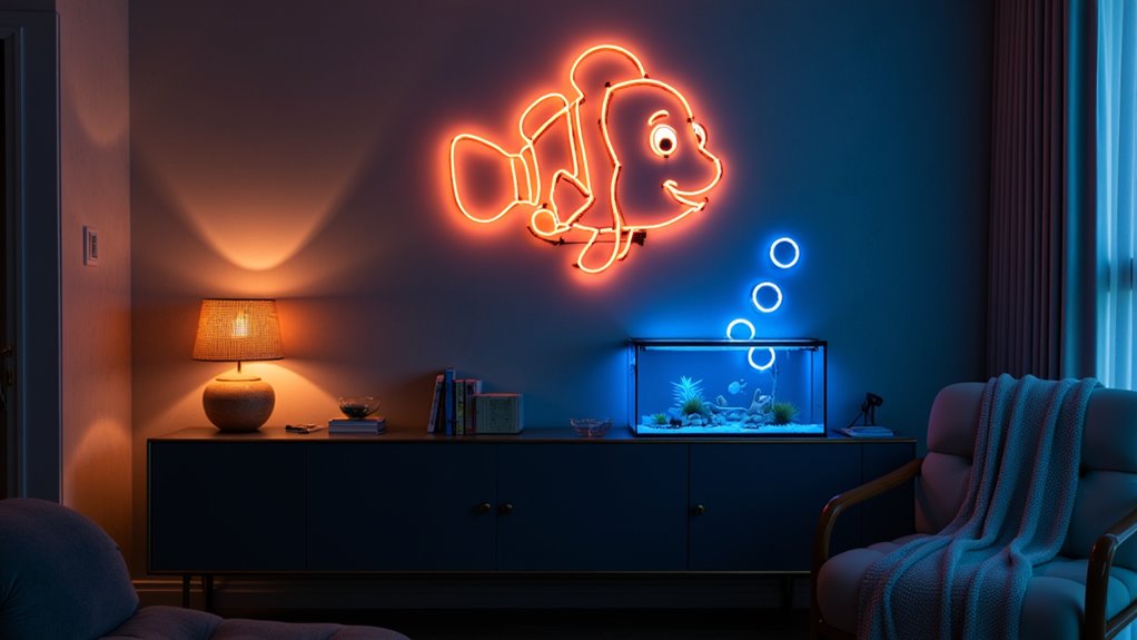 nemo bubble neon decor yas2f nemo bubble neon decor