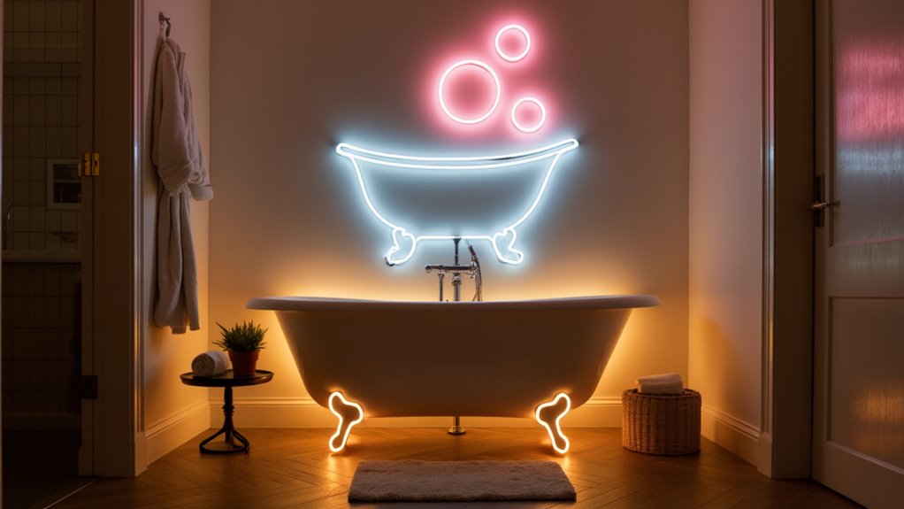 neon bathtub bubbles reminder yvcya neon bathtub bubbles reminder